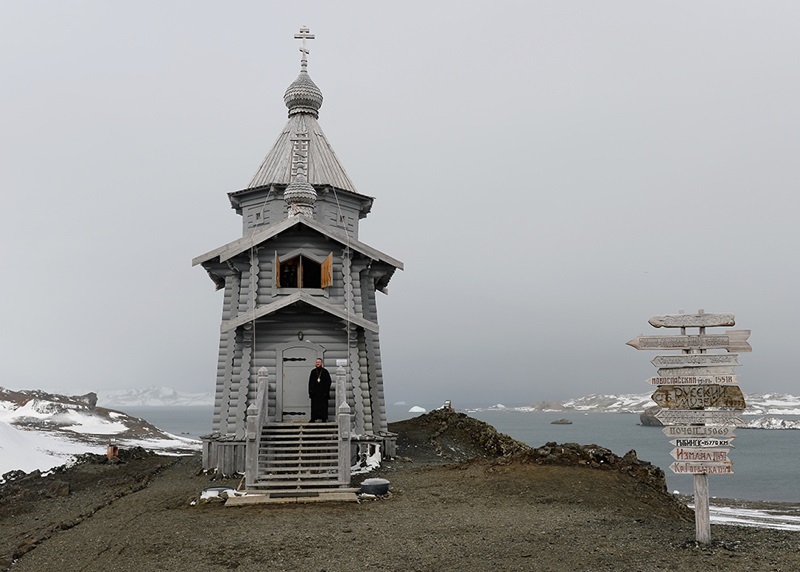 Епископ из Горного Алтая посетил в Антарктиде храм «собственного производства»