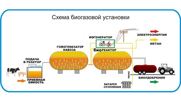 Отходы пустят метан Алтайском крае планируют запустить биореакторы