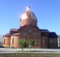 В Барнауле завершают строительство храма в византийском стиле