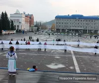 На митинге в Горно-Алтайске потребовали перезахоронить мумию «принцессы Укока»