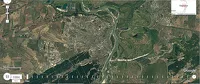 Вид Барнаула из космоса в 1984 году