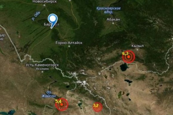 Дрожь казахстанской земли докатилась до городов Алтайского края