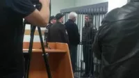 Александр Руденко с адвокатом во время суда