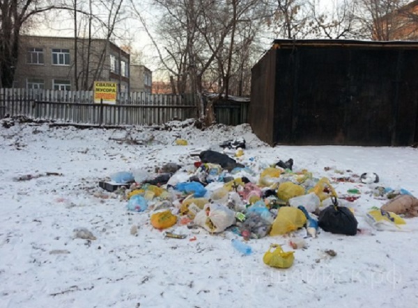 Бийские ветераны пожаловались чиновникам обрастающие мусором городские улицы