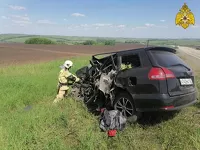 Авто Каташева после ДТП