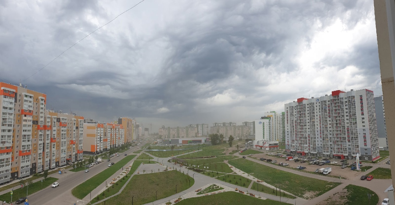 Буря в Барнауле