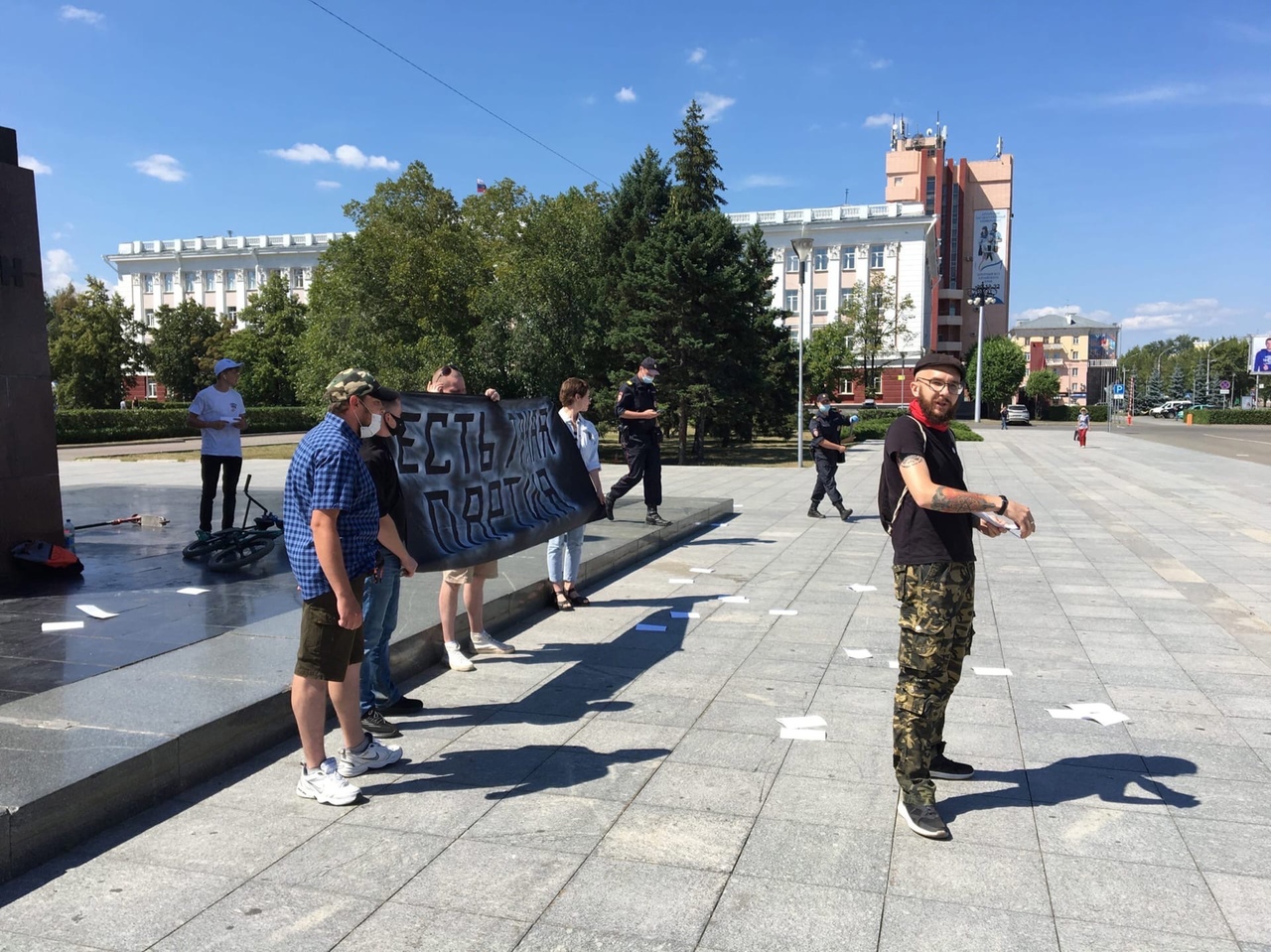 Барнаульские нацболы намерены оспорить штраф несогласованную акцию поддержку свободы избраний