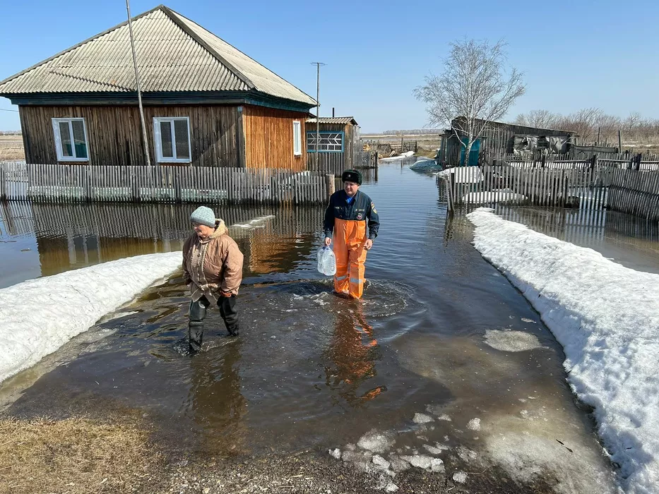 Глава МЧС России во время визита на Алтай предупредил о возможной второй волне паводка