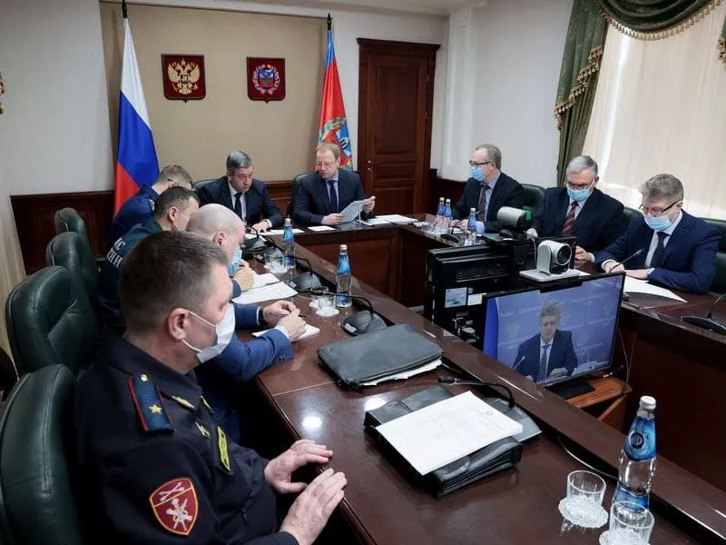 Власти Алтайского края отчитались перед полпредом президента в Сибири о готовности к паводку
