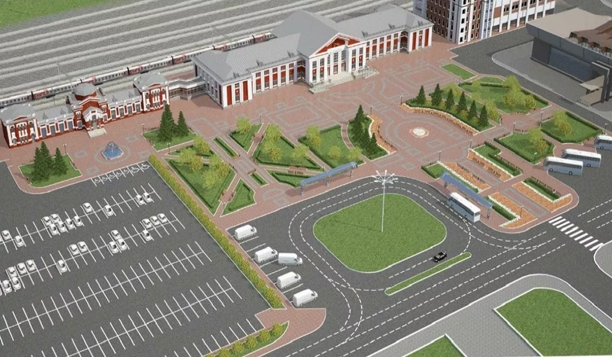 Мэрия Барнаула заказала проект обновления привокзальной площади за 2,5 млн рублей