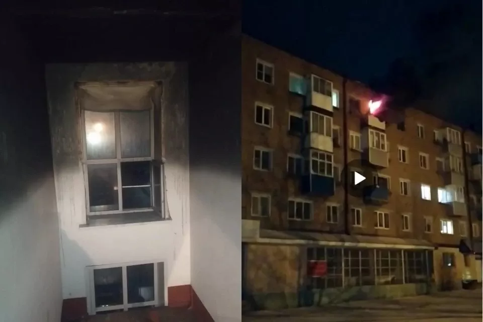 Житель алтайского Горняка «для сугрева» развел костер в квартире многоэтажки и чуть не спалил весь дом