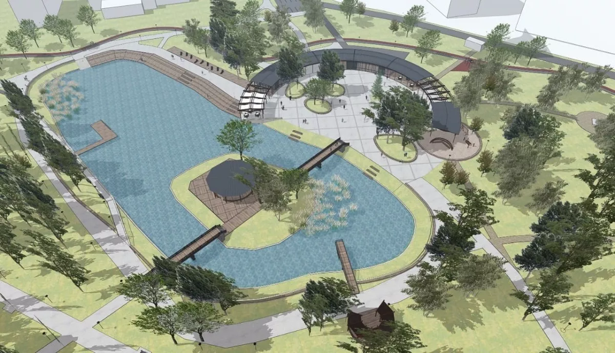 Восстановлением пруда в барнаульском парке «Изумрудный» займется неожиданный подрядчик