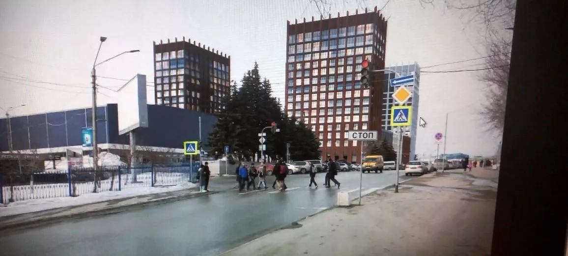 В Сети опубликовали проект возможной застройки площади Сахарова в Барнауле