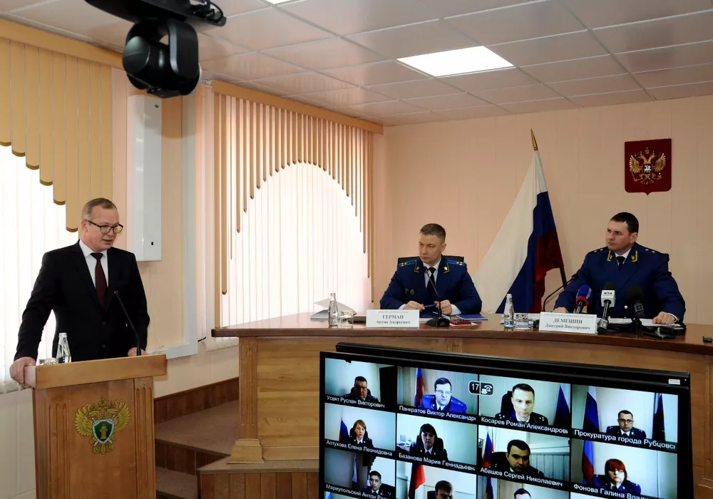 Заместитель генерального прокурора РФ вынес предостережение вице-губернатору Алтайского края (обновлено)