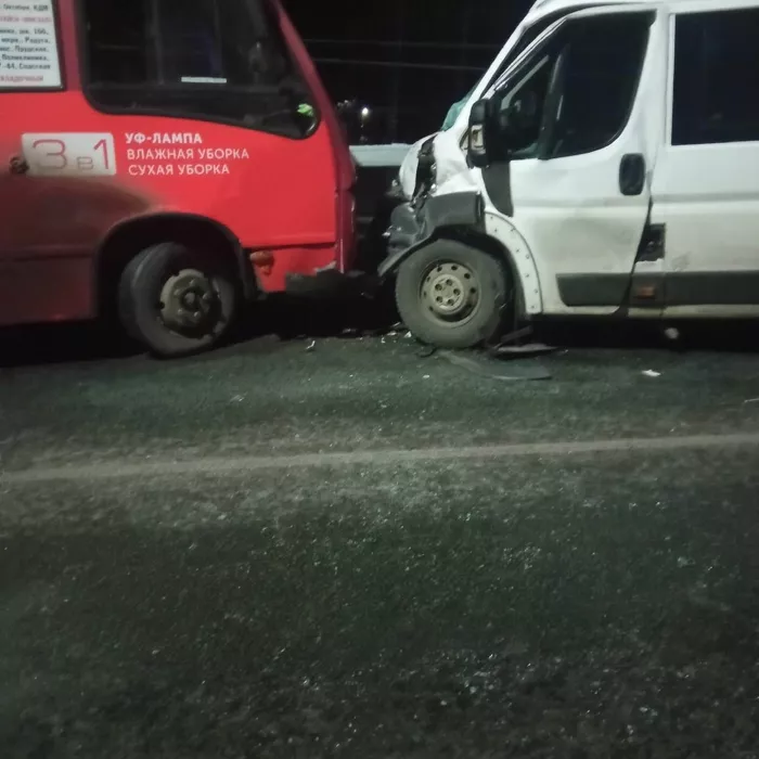 Семеро пассажиров пострадали при столкновении двух автобусов под Барнаулом