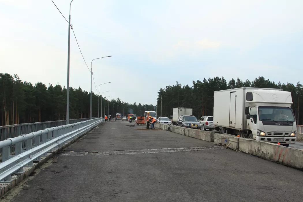В Барнауле не нашлось желающих отремонтировать путепровод на объездной дороге