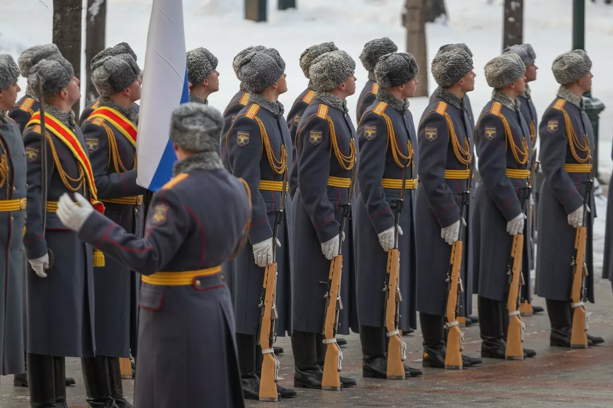 военнослужащие Президентского полка, призванные из Алтайского края