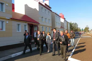 Открытие энергоэффективного жилого комплекса в Бийске