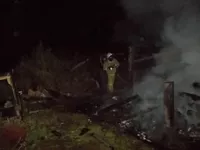 Пожар в Быстроистокском районе