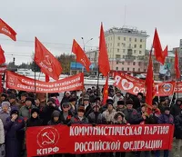 По оценкам сторонних наблюдателей в Барнауле было около 200 митингующих