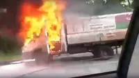 Едва ли пожар удалось бы потушить силами водителей