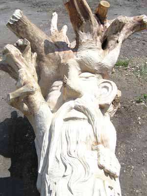 Лучшим скульптором барнаула признан александр парфенов
за деревянную фигуру алтайского старца.