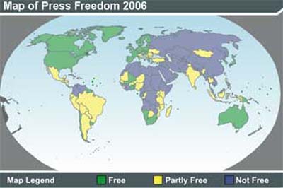 Сиреневый обман: Freedom House оценила свободу прессы в России...