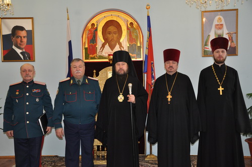 Под сенью &quot;Кирилла и Медведева&quot;: Алтайская епархия завершает
интеграцию казачества в качестве партнерской силовой структуры.