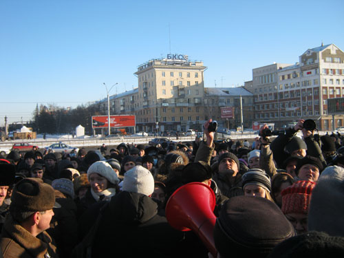Протестные акции &quot;За честные выборы&quot; в Барнауле. Фоторепортаж.