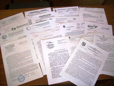 Геблеровское экологическое общество передало губернатору Алтайского
края более 20 тысяч подписей с требованием сохранить Залесовский
заказник.
