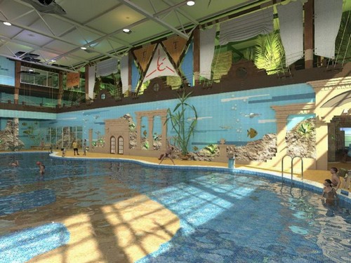 Открытие первого в Барнауле аквапарка  отложено до июля.