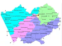 Схема нарезки одномандатных округов в Алтайском крае