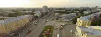 Барнаульские чиновники заказали к Новому году фонтан из гирлянд для Площади Октября