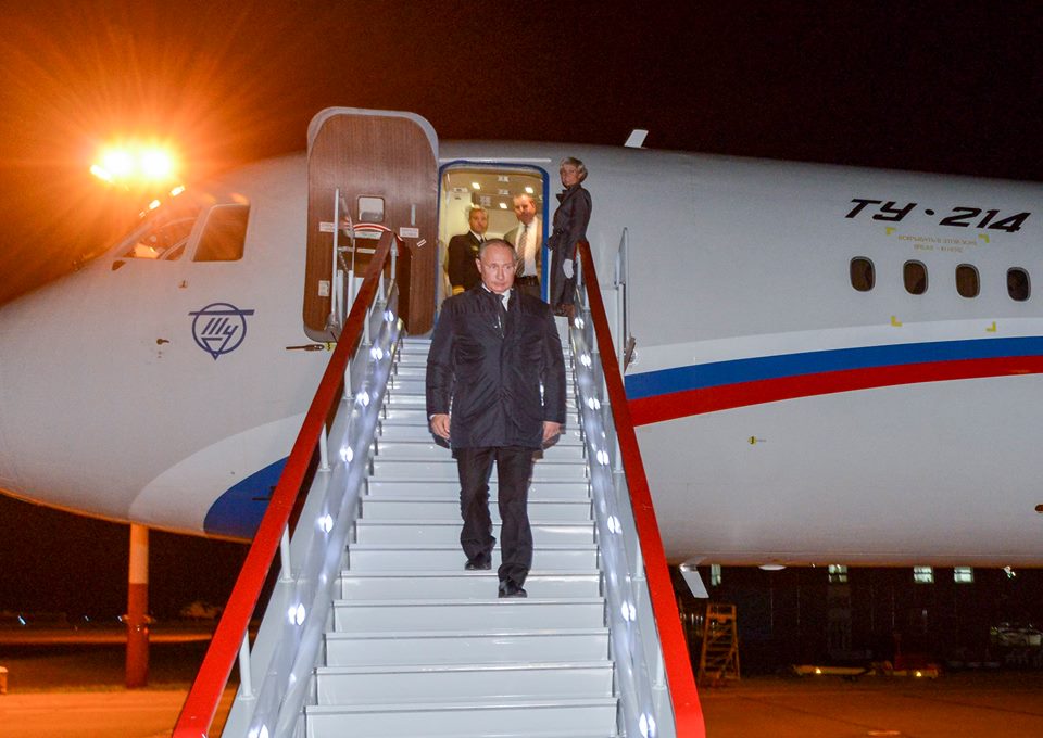 Владимир Путин все же прилетел и «наслаждается чистейшим воздухом Алтая»