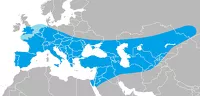 Карта распространения неандертальцев