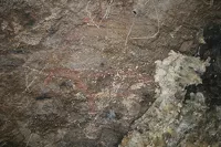 Жители Республики Алтай случайно нашли в пещере рисунки «Пикассо» каменного века