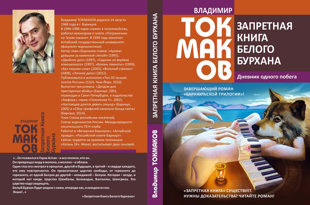 Писатель Владимир Токмаков запустил сбор средств на издание «научно-политического триллера» о Барнауле