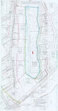 Границы искусственного участка под застройку, которые были опубликованы на сайте горадминистрации