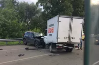 Лобовое столкновение машин под Новоалтайском