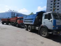 Акция спасения дальнобойщика в Барнауле