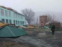 Ветер срывал крыши в селе Алтайском