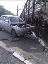 Автомобиль получил серьезные повреждения