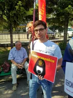 «Коммунисты России» одними из первых организовали акцию протеста в Бийске