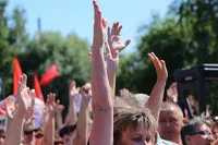 Алтайские коммунисты обрисовали «идеальное государство» на митинге против пенсионной реформы