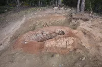 Найденная древняя печь