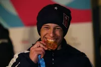 Олег Домичек с медалью