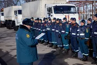 Колонну новосибирских спасателей направили на подмогу Алтайскому краю