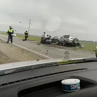 Массовая авария на трассе Барнаул - Камень-на--Оби