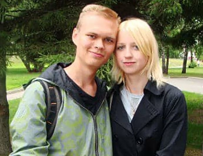 Евгений Полянин с женой