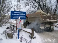 «Снежная свалка» близ барнаульской Пивоварки поставила экологов в тупик